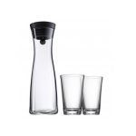 WMF - Caraffa acqua e due bicchieri 0,25L - Basico