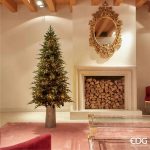 EDG Enzo De Gasperi - Albero di natale Abete Artificiale Pino Luxury NEW H210 cm con 3000 Led