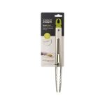 Joseph Joseph - Pinze da cucina sottili in Acciaio Inox con poggiautensile Integrato, Verde - Elevate Steel - immagine 2
