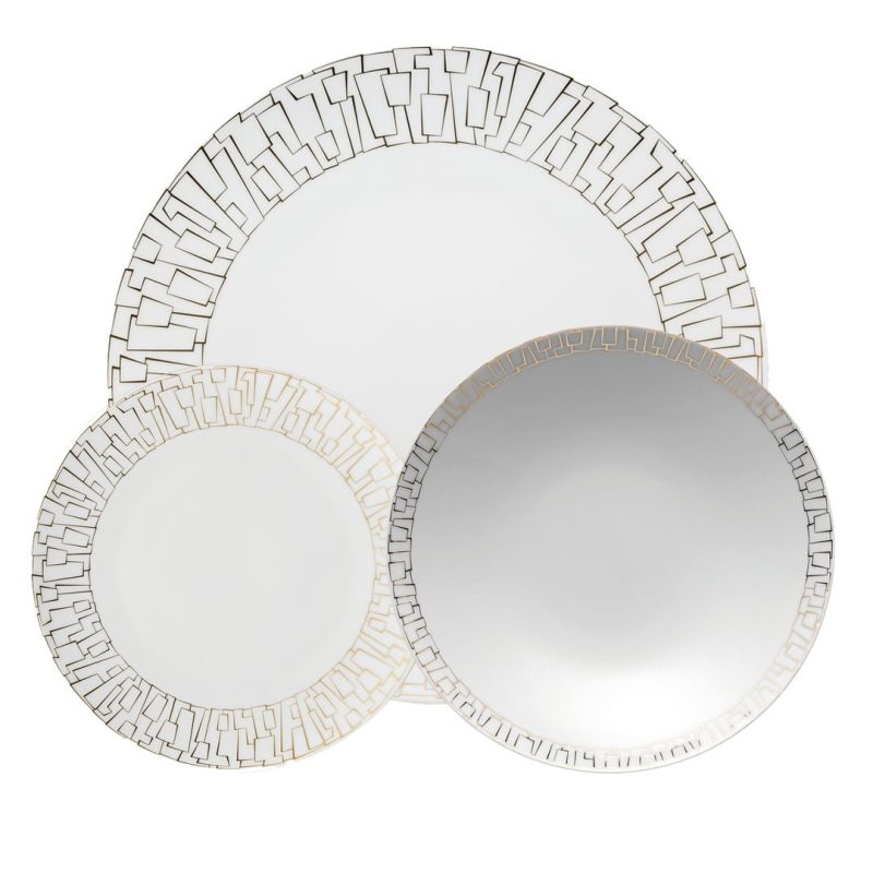 Rosenthal - Set piatti 18 pezzi - Tac Skin Gold - immagine 1