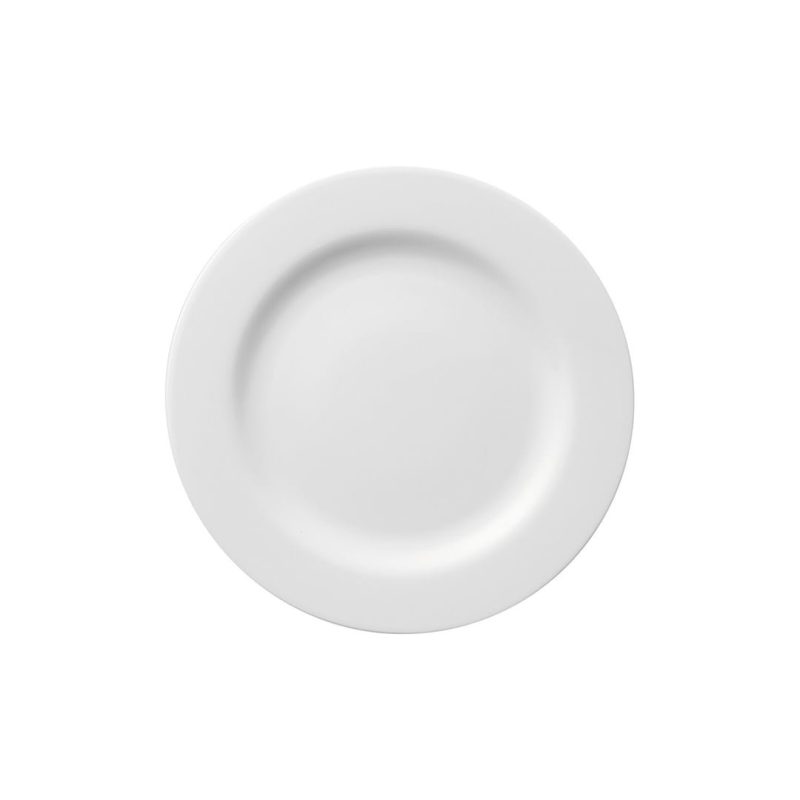 Rosenthal - Piatto piano 22 cm in porcellana - Moon Weiss - immagine 1