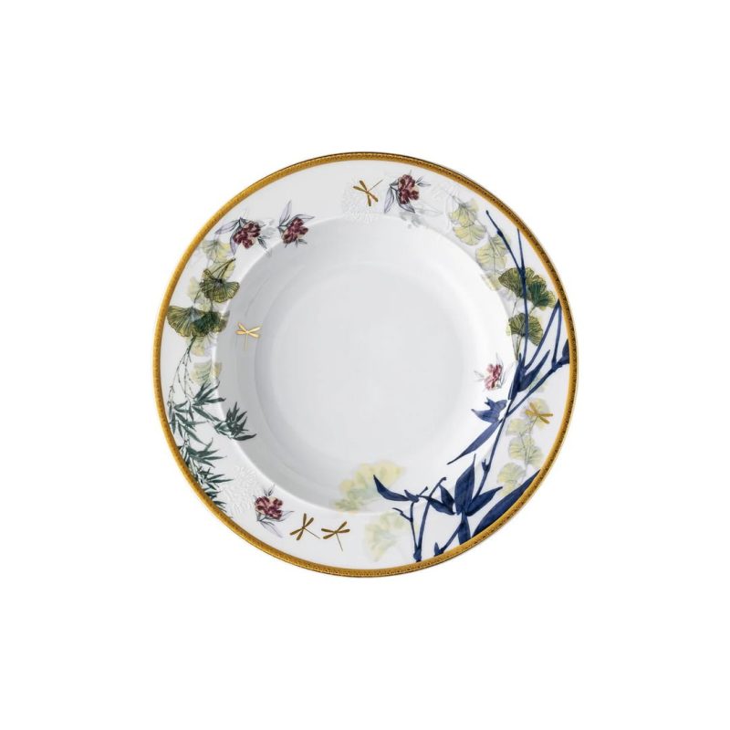 Rosenthal - Piatto fondo 22 cm - Heritage Turandot white - immagine 1