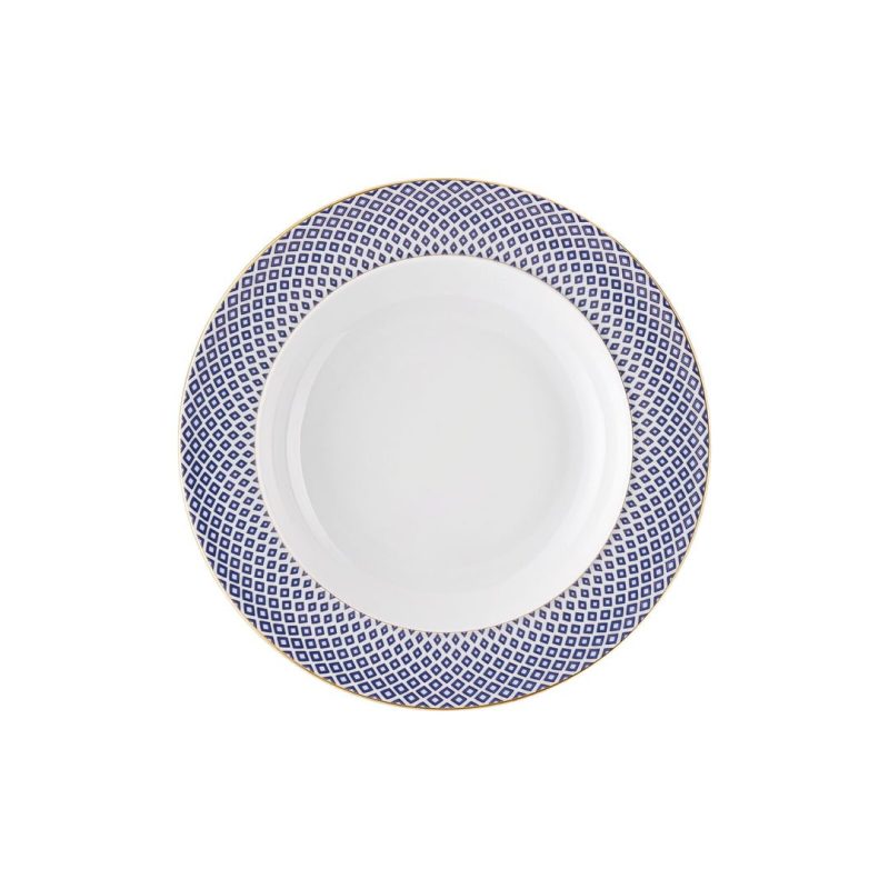 Rosenthal - Piatto fondo 22 cm - Francis Carreau Bleu - immagine 1