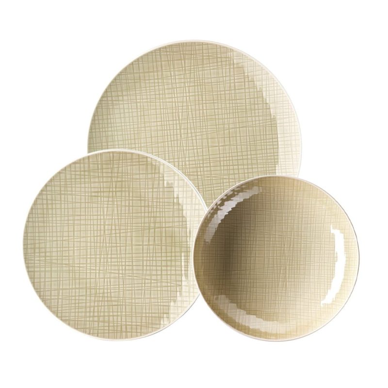 Rosenthal - Set piatti 18 pezzi - Mesh Colours Cream - immagine 1