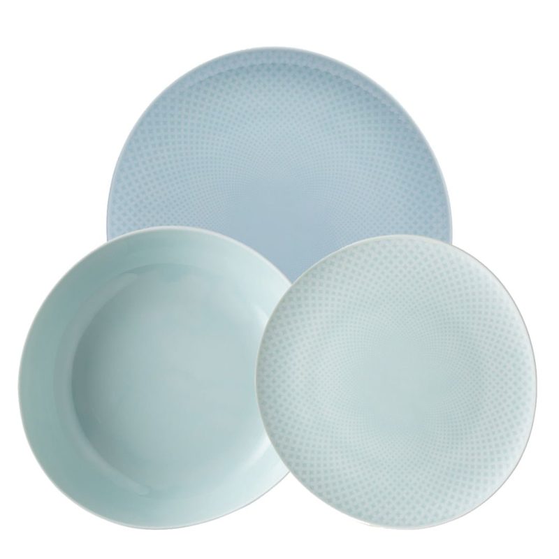 Rosenthal - Set piatti 18 pezzi - Junto Opal Green - immagine 1