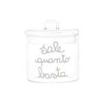 Simple Day - Barattolo In Vetro Ø12cm - Sale Quanto Basta