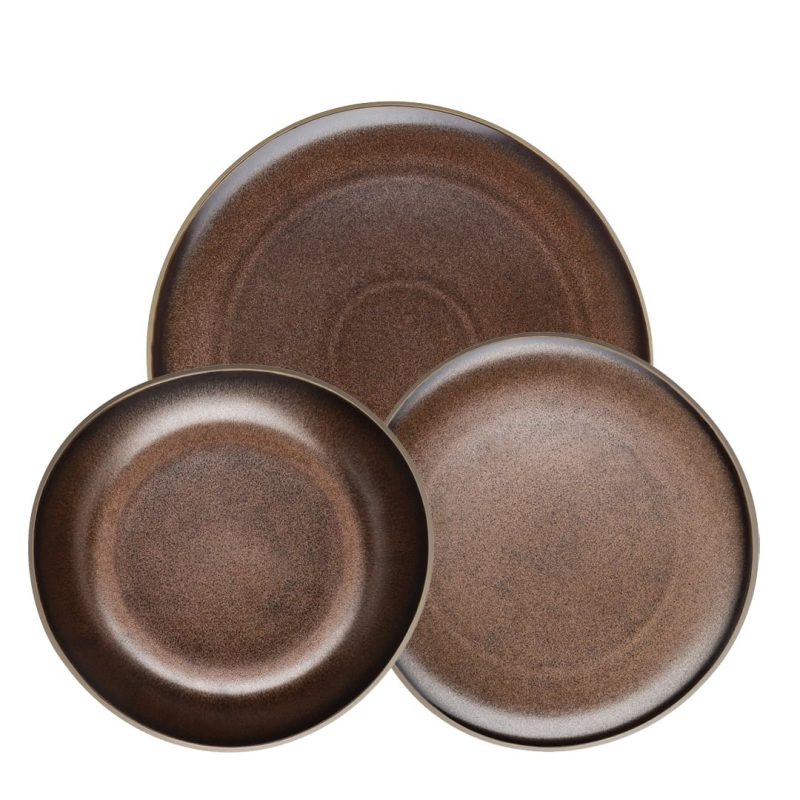 Rosenthal - Set piatti 18 pezzi - Junto Bronze - immagine 1