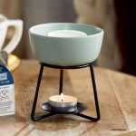 Yankee Candle - Bruciatore Pebble per Tart Green Lilly - immagine 2
