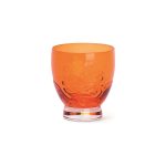 Excelsa - Set 6 Bicchieri Acqua in vetro Arancione cl 30 - Santa Cruz - immagine 2