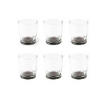 Excelsa - Set 6 Bicchieri Acqua 34 cl Foglie - Afrika