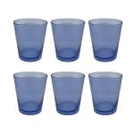 Rose & Tulipani - Set 6 Bicchieri Acqua - Luce Lilac