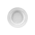 Wedgwood - Piatto fondo Ø 22.5 cm bianco - Intaglio