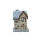L'Oca Nera - Casetta in ceramica 11x9x14 cm