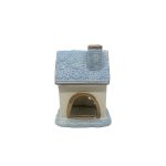 L'Oca Nera - Casetta in ceramica 11x9x14 cm - immagine 2